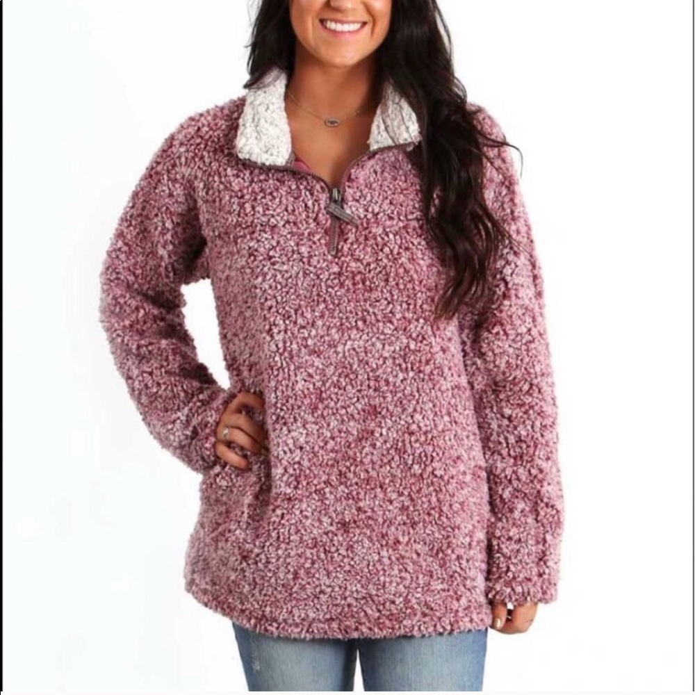 TRUE GRIT Sherpa pullover large - Picture 2 of 5